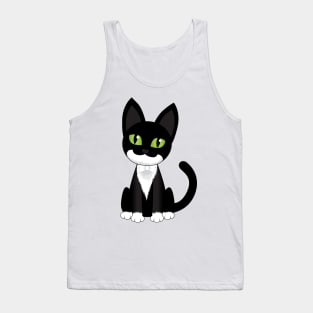 Tuxedo Cat Tank Top